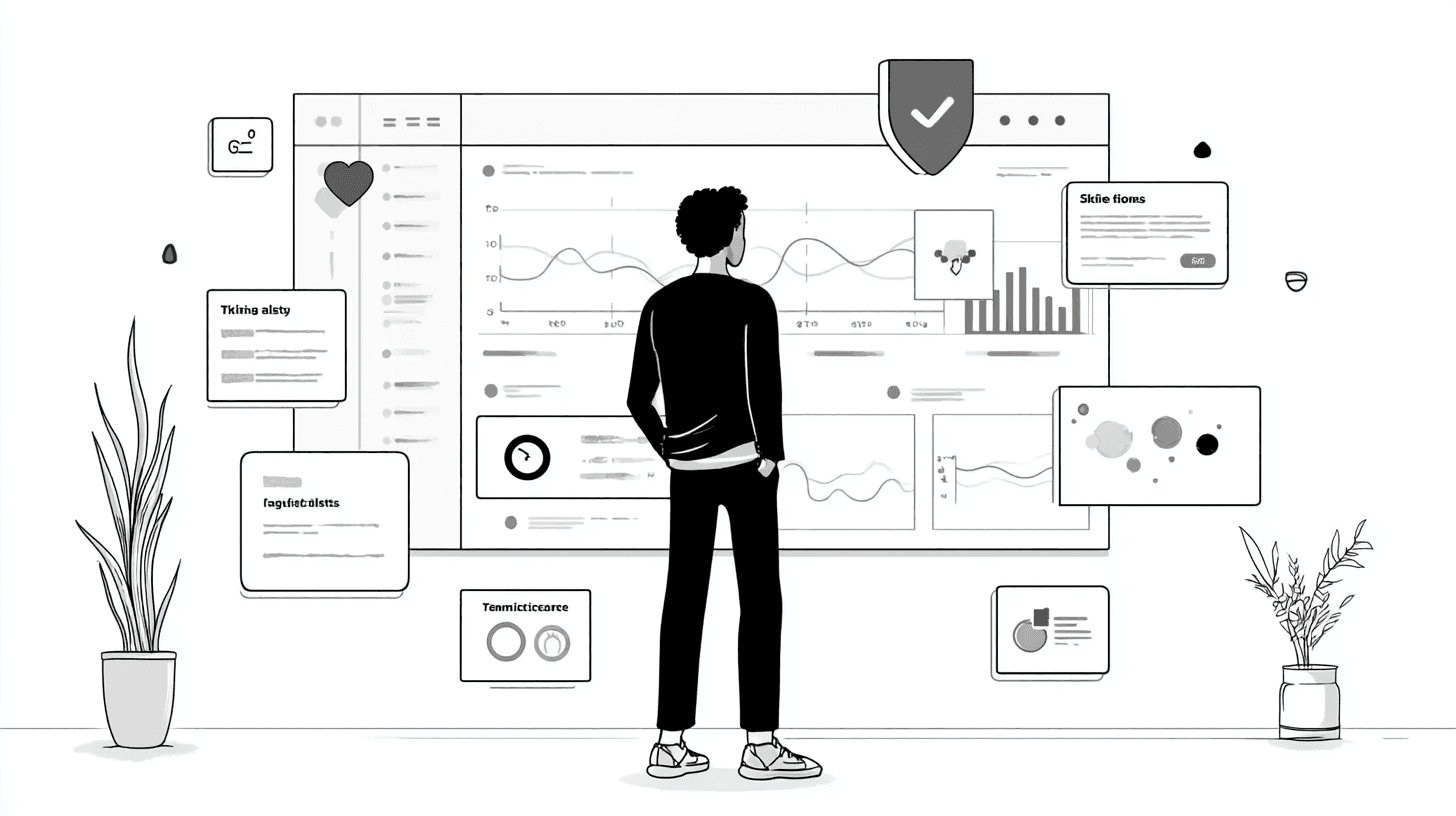 Continuous Risk Scoring grayscale magnified