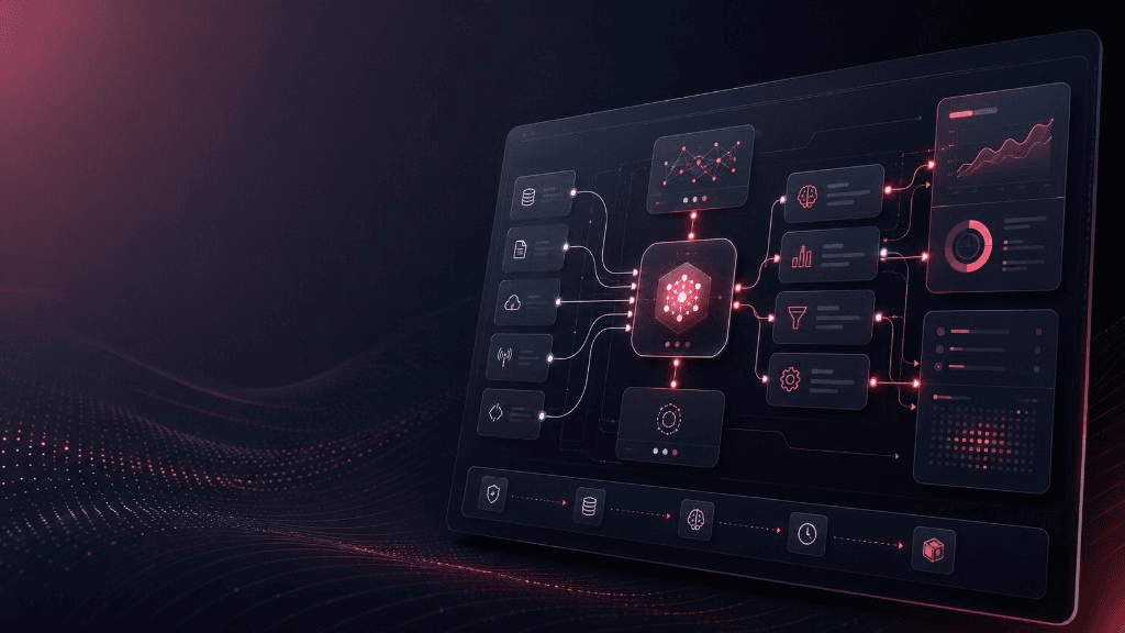 Microcorem AI, data, and workflow implementation system architecture